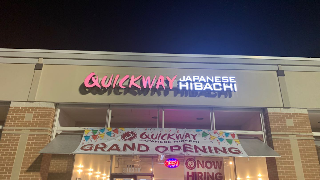 Quickway Japanese Hibachi | restaurant | 21031 Tripleseven Rd Suite #180, Sterling, VA 20165, USA | 5713130133 OR +1 571-313-0133