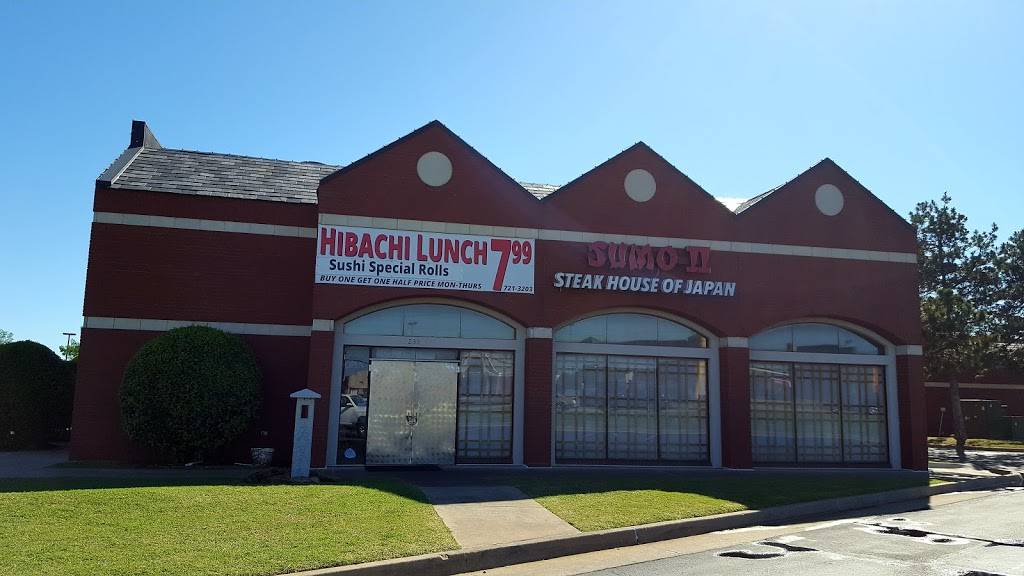 Sumo II Steakhouse of Japan | restaurant | 7101 Northwest Expy Suite #230, Oklahoma City, OK 73132, USA | 4057212420 OR +1 405-721-2420