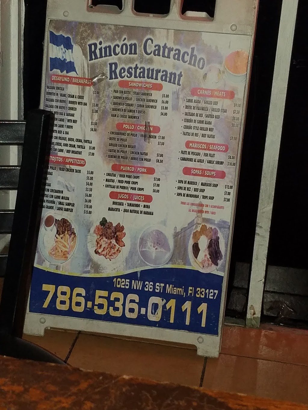 Rincón Catracho Restaurant | restaurant | Miami, FL 33127, USA | 7863914036 OR +1 786-391-4036