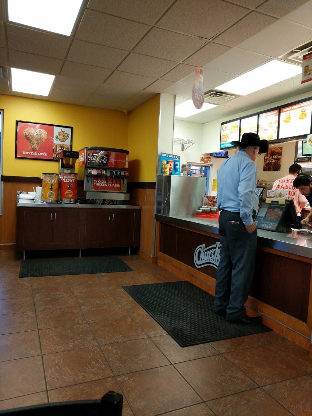 Churchs Chicken | restaurant | 230 W Harwood Rd, Euless, TX 76039, USA | 8175712030 OR +1 817-571-2030