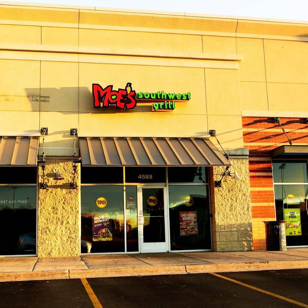 Moes Southwest Grill | restaurant | 4589 W Higgins Rd, Hoffman Estates, IL 60192, USA | 8476451800 OR +1 847-645-1800