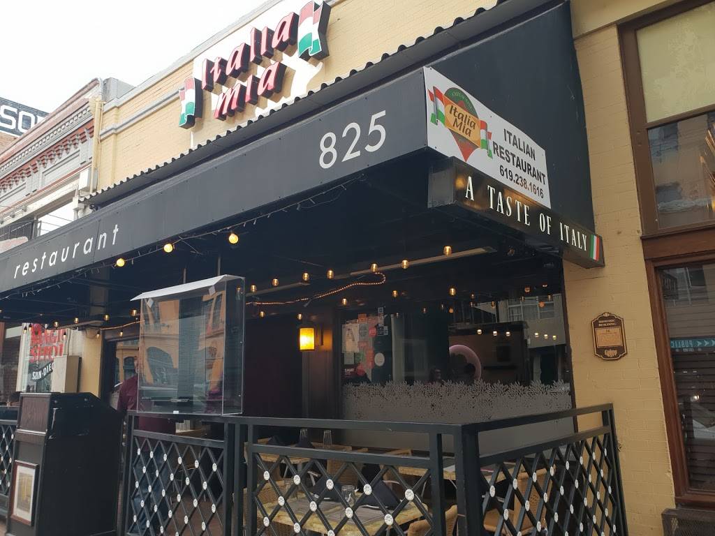 Italia Mia | restaurant | 6121, 825 Fourth Ave, San Diego, CA 92101, USA | 6198440220 OR +1 619-844-0220