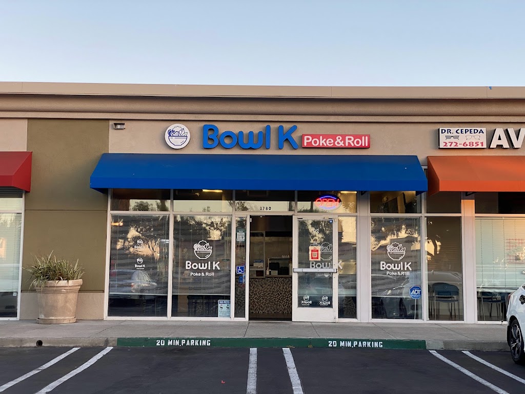 Bowl K Poke & Roll | restaurant | 1780 Story Rd #20, San Jose, CA 95122, USA | 4087703978 OR +1 408-770-3978