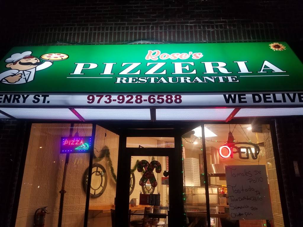 Rose’s Pizza | restaurant | 5 Henry St, Passaic, NJ 07055, USA | 9739286588 OR +1 973-928-6588