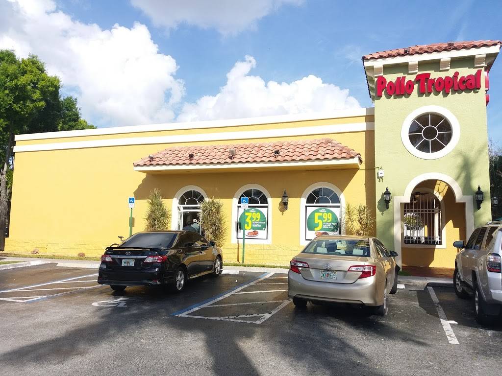 Pollo Tropical | restaurant | 12961 W Sunrise Blvd, Fort Lauderdale, FL 33323, USA | 9548450343 OR +1 954-845-0343