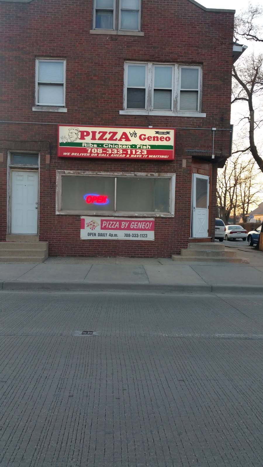 Pizza By Geneo | restaurant | 15800 Halsted St, Harvey, IL 60426, USA | 7083331123 OR +1 708-333-1123