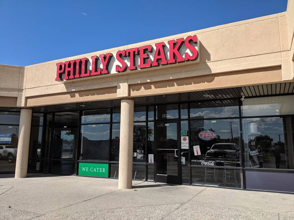 Philly Steaks | restaurant | 2520 Juan Tabo Blvd NE, Albuquerque, NM 87112, USA | 5055822527 OR +1 505-582-2527