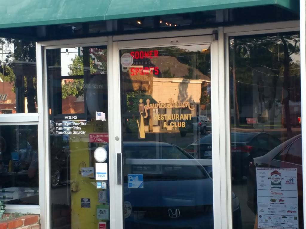 The Service Station Restaurant | restaurant | 502 S Webster Ave, Norman, OK 73069, USA | 4053642139 OR +1 405-364-2139