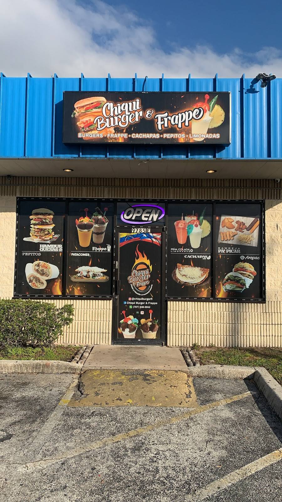 Chiqui Burger | restaurant | 9785 Orange Blossom Trail, Orlando, FL 32837, USA | 4078661777 OR +1 407-866-1777