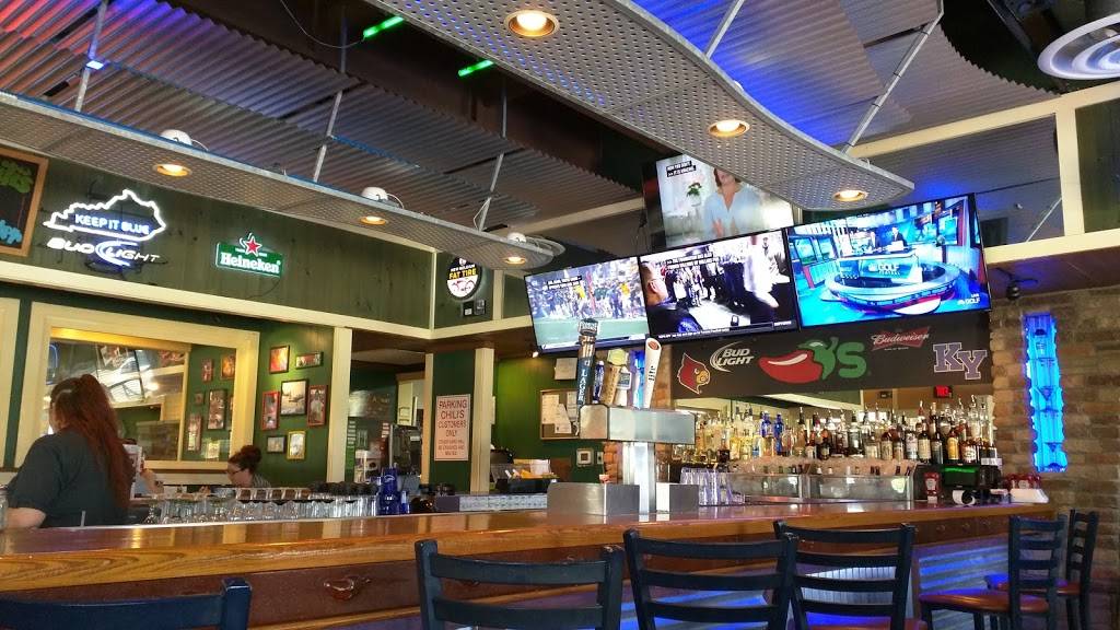 Chilis Grill & Bar | meal takeaway | 11600 Antonia Way, Louisville, KY 40229, USA | 5023018181 OR +1 502-301-8181