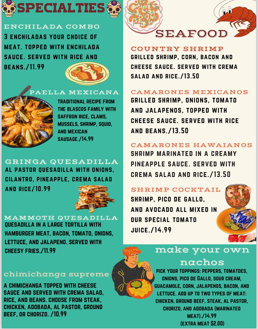 Mammoth Tex-Mex Bar&Grill | restaurant | 805 4th Ave, Holdrege, NE 68949, USA | 3089950211 OR +1 308-995-0211