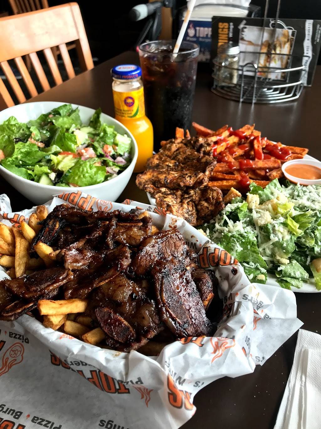 Toppings | restaurant | 1285 Elgin Mills Rd E #16, Richmond Hill, ON L4S 0B5, Canada | 9059188677 OR +1 905-918-8677