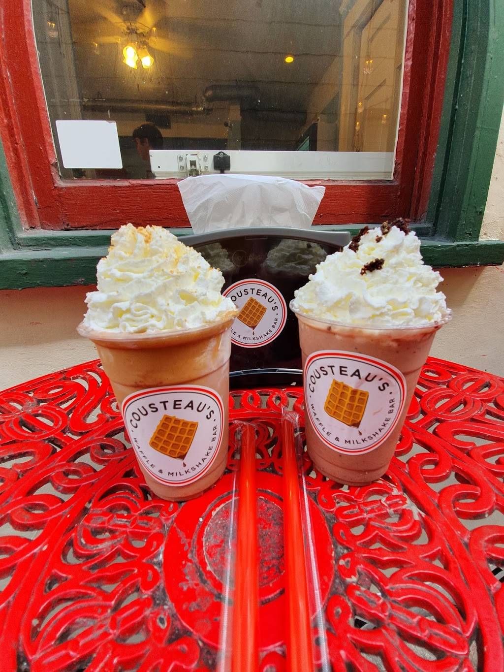 Cousteaus Waffle and Milkshake Bar | restaurant | 15 Hypolita St, St. Augustine, FL 32084, USA | 9043425627 OR +1 904-342-5627