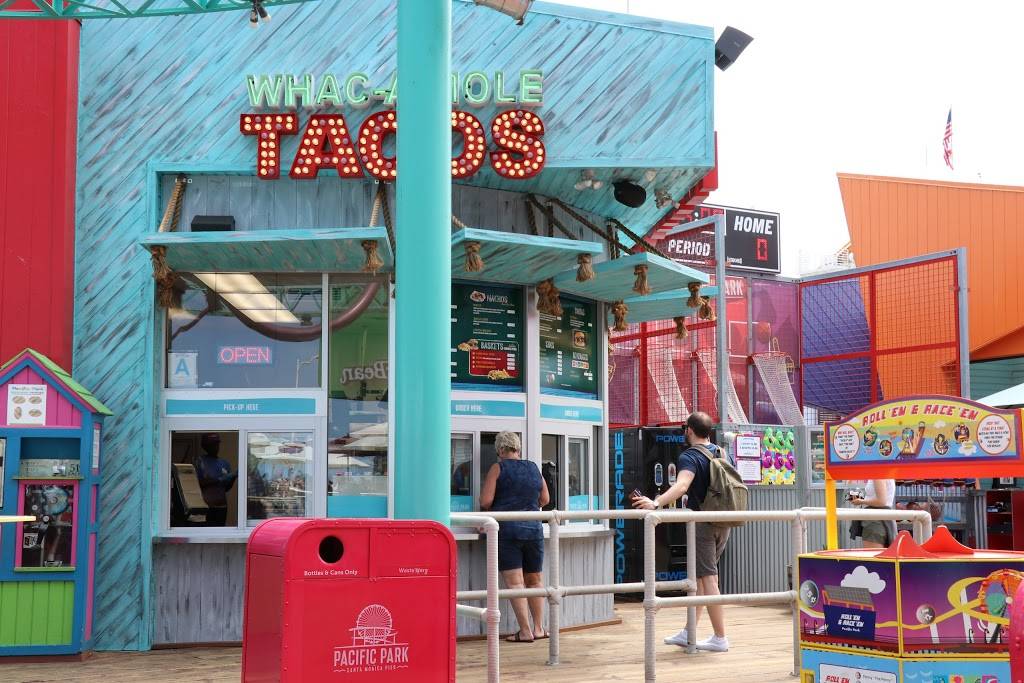 Whac-A-Mole Tacos | restaurant | 380 Santa Monica Pier Suite 5, Santa Monica, CA 90401, USA | 3102608744 OR +1 310-260-8744