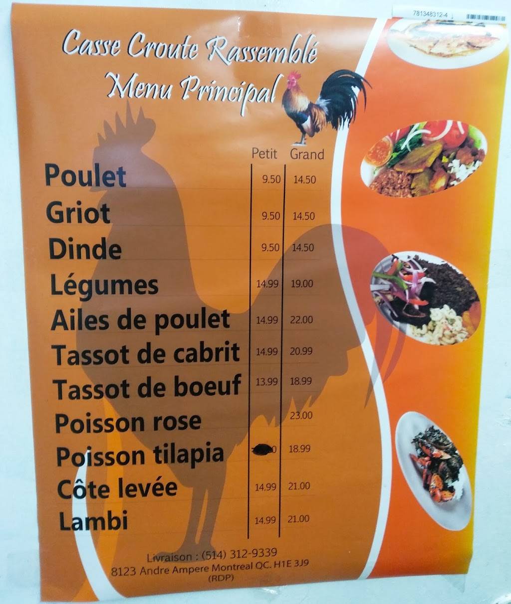 La Belle Merveilleuse | restaurant | 8123 Avenue André Ampère, Montréal, QC H1E 3J9, Canada | 5144943599 OR +1 514-494-3599