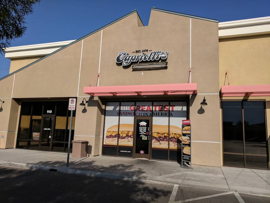 Capriottis Sandwich Shop | restaurant | 325 N Nellis Blvd Suite 120, Las Vegas, NV 89110, USA | 7024372100 OR +1 702-437-2100