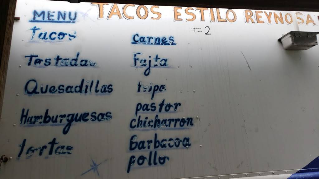Tacos Estilo Reynosa #2 | restaurant | 3801 Aldine Mail Rte Rd, Houston, TX 77039, USA | 8329753024 OR +1 832-975-3024