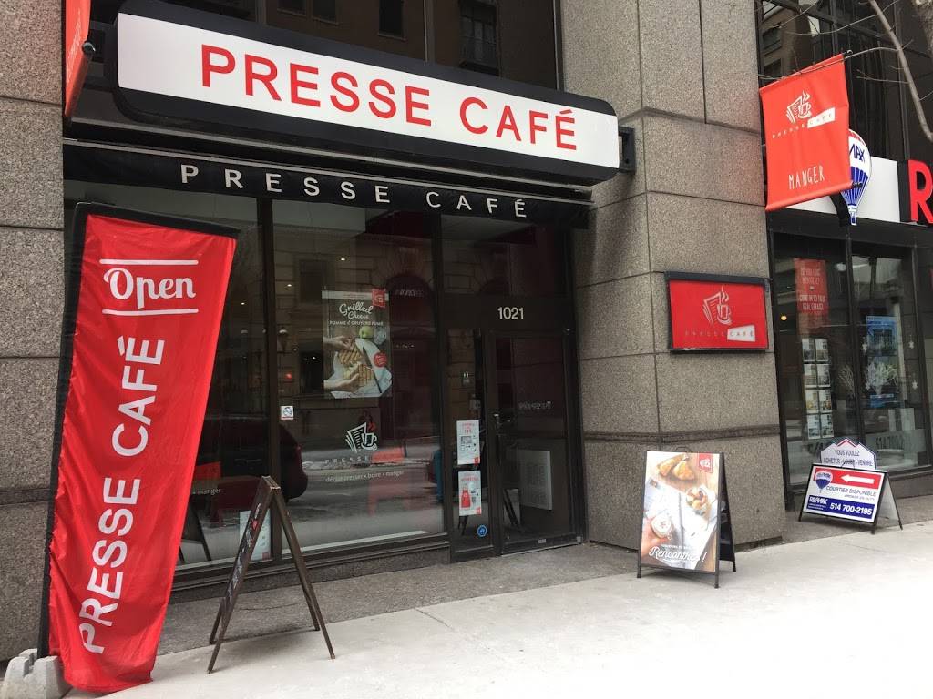 Presse Café | cafe | Presse café, 1021 Boulevard de Maisonneuve O, Montréal, QC H3A 3C8, Canada | 5148445999 OR +1 514-844-5999
