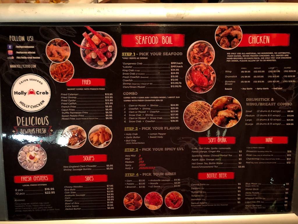 Holly Crab | restaurant | 1098 Commonwealth Avenue, Boston, MA 02215, USA | 6174875957 OR +1 617-487-5957