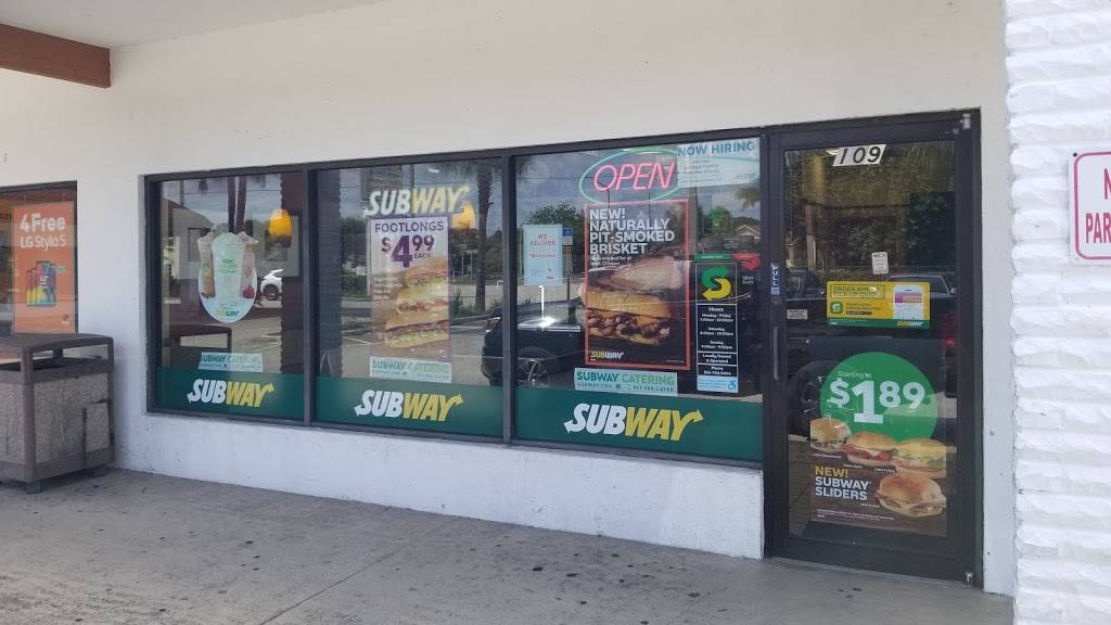 Subway Restaurants | restaurant | 706 W Boynton Beach Blvd #109, Boynton Beach, FL 33426, USA | 5617345494 OR +1 561-734-5494