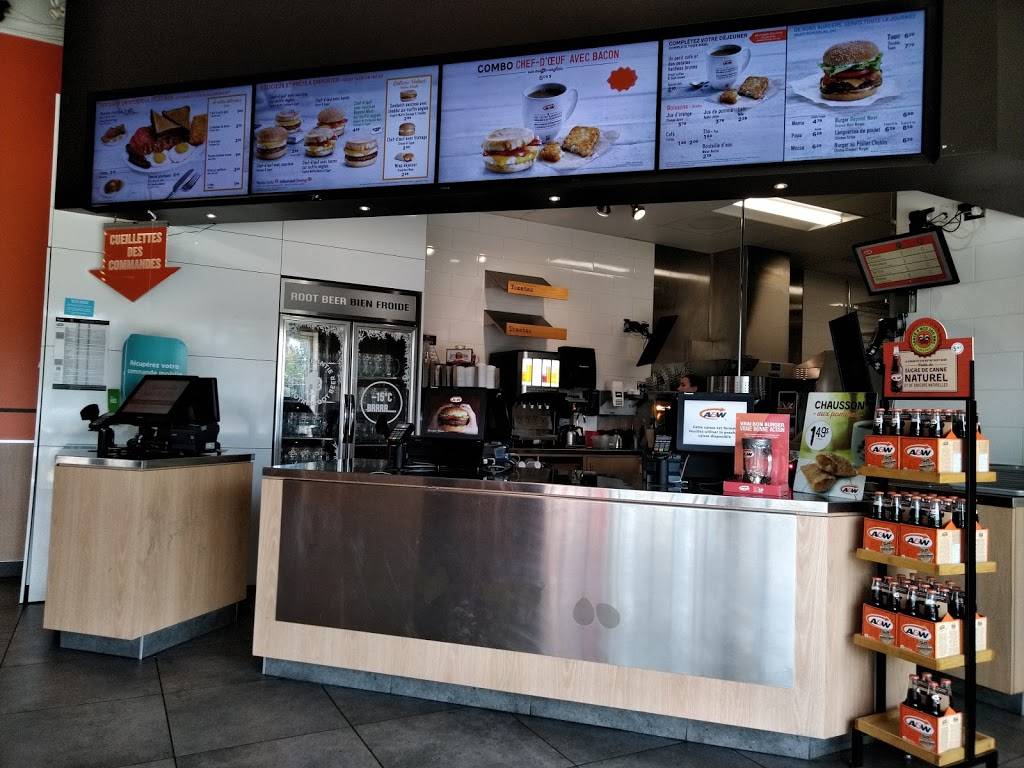 A&W Canada | restaurant | 183 Boul Hymus, Pointe-Claire, QC H9R 1E9, Canada | 5146935577 OR +1 514-693-5577