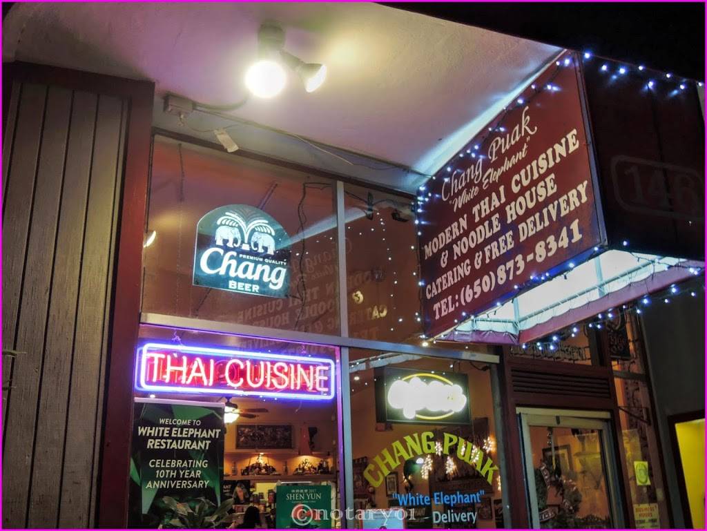 White Elephant Restaurant | restaurant | 146 Hazelwood Dr, South San Francisco, CA 94080, USA | 6508738341 OR +1 650-873-8341