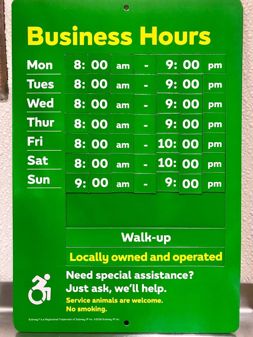 Subway | restaurant | 121 SW Cashmere Blvd, Port St. Lucie, FL 34986, USA | 7728712902 OR +1 772-871-2902