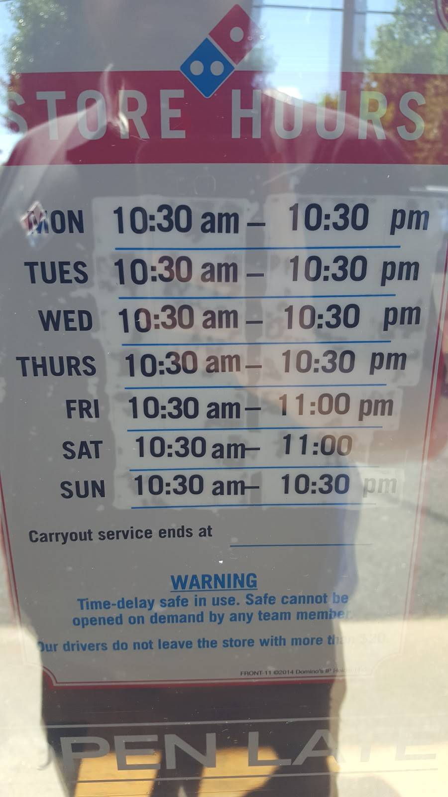 Dominos Pizza | meal delivery | 41 Ford Ave, Stanardsville, VA 22973, USA | 4349851888 OR +1 434-985-1888