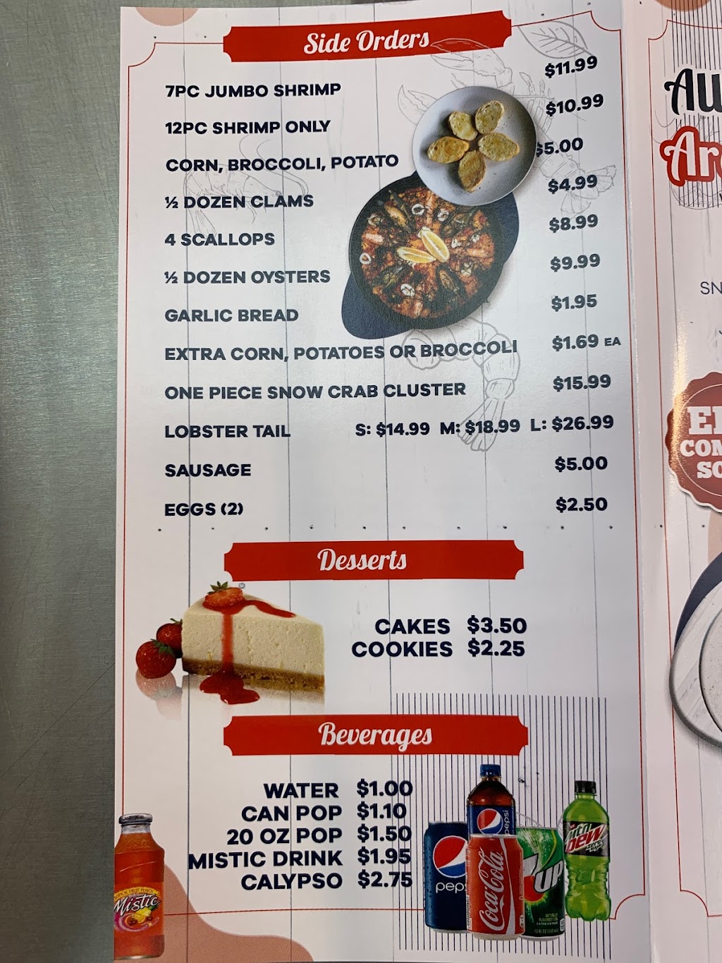 SeaFood Land | restaurant | 8245 S Kedzie Ave, Chicago, IL 60652, USA | 7734984468 OR +1 773-498-4468