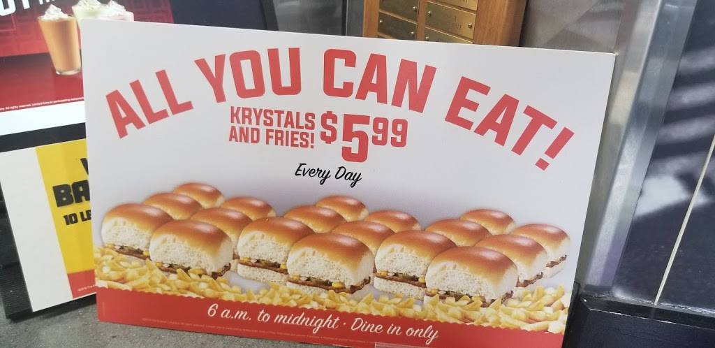 Krystal | restaurant | 114 E Meighan Blvd, Gadsden, AL 35903, USA | 2565479922 OR +1 256-547-9922