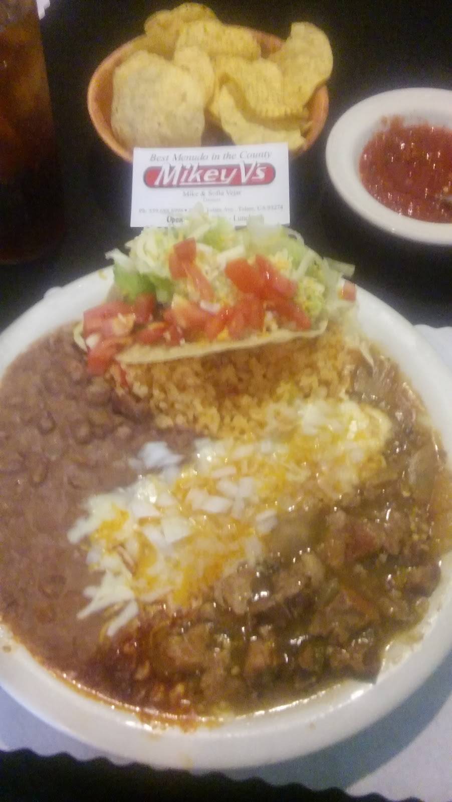 Mikey Vs | cafe | 4132, 209 E Tulare Ave, Tulare, CA 93274, USA | 5596888998 OR +1 559-688-8998