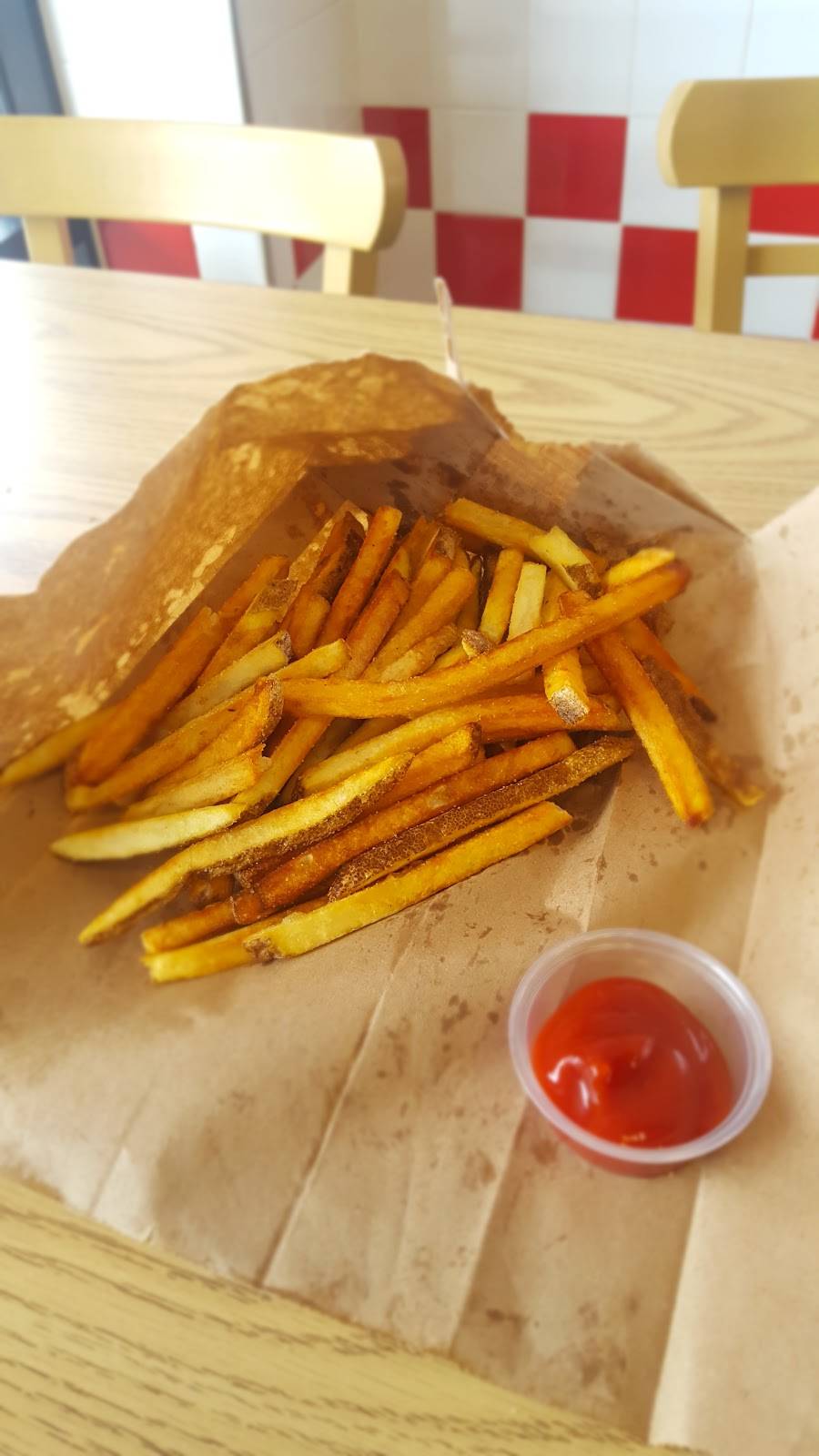 Five Guys | meal takeaway | 3572 G St, Merced, CA 95340, USA | 2092054312 OR +1 209-205-4312