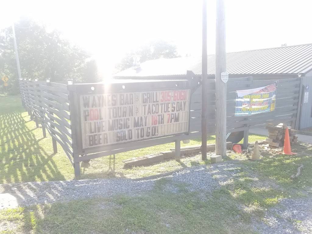 Waynes Bar and Grill | restaurant | 1654 TN-120, Big Rock, TN 37023, USA | 9313056061 OR +1 931-305-6061
