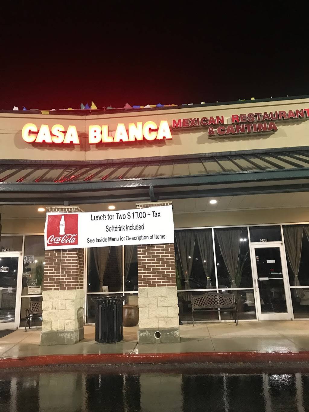 Casa Blanca | restaurant | 7830 U.S. 72 Alternate, Madison, AL 35758, USA | 2568640360 OR +1 256-864-0360