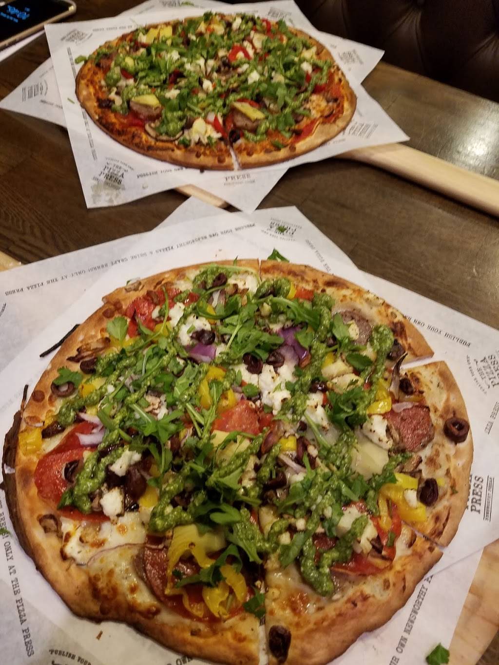 The Pizza Press | restaurant | 2720 Nutwood Ave D, Fullerton, CA 92831, USA | 7148693180 OR +1 714-869-3180