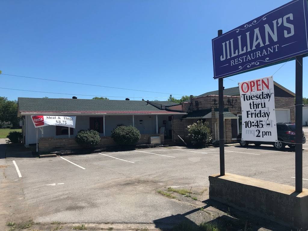 Jillians Restaurant | restaurant | 1103 1/2 N Cumberland St, Lebanon, TN 37087, USA | 6152431887 OR +1 615-243-1887