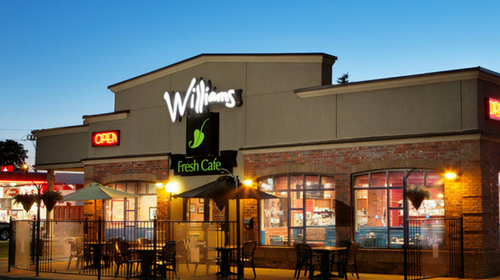 Williams Fresh Cafe | cafe | 4500 King St E, Kitchener, ON N2P 2G4, Canada | 5196539887 OR +1 519-653-9887