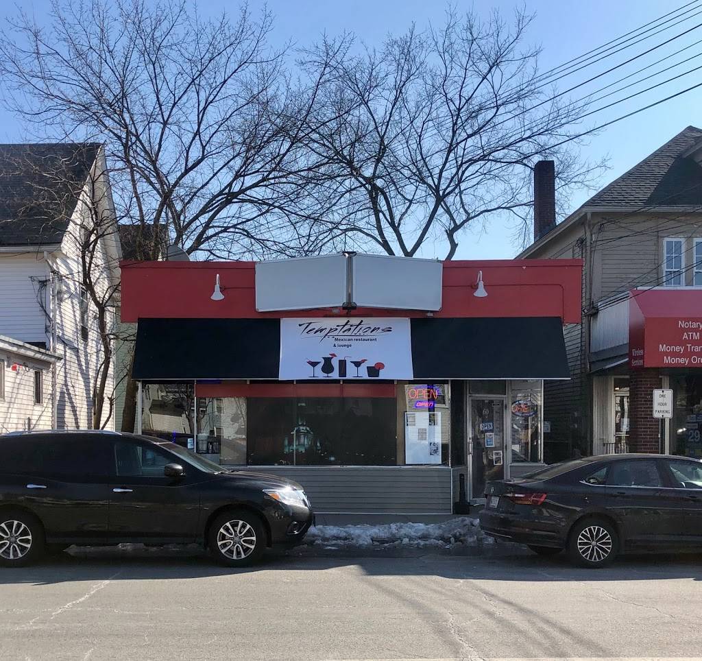 Temptations Mexican restaurant & lounge | restaurant | 60 W Hollis St, Nashua, NH 03060, USA | 6038648250 OR +1 603-864-8250