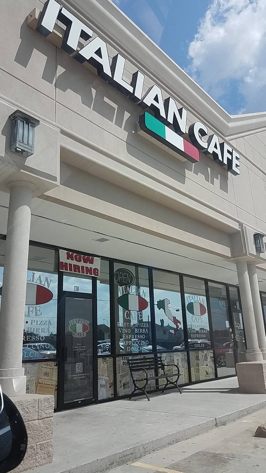 Italian Cafe | restaurant | 19620 Kuykendahl Rd #170, Spring, TX 77379, USA | 2815282919 OR +1 281-528-2919