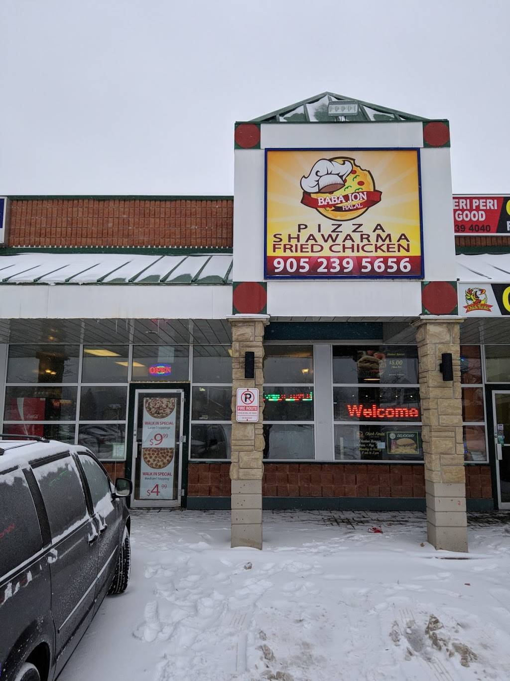 Baba Jon Pizza | restaurant | 2200 Brock Rd, Pickering, ON L1V 2P8, Canada | 9052395656 OR +1 905-239-5656