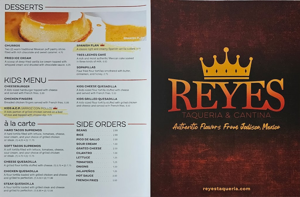 Reyes Taqueria & Cantina | restaurant | 234 3rd Ave, Gallipolis, OH 45631, USA | 7404415871 OR +1 740-441-5871