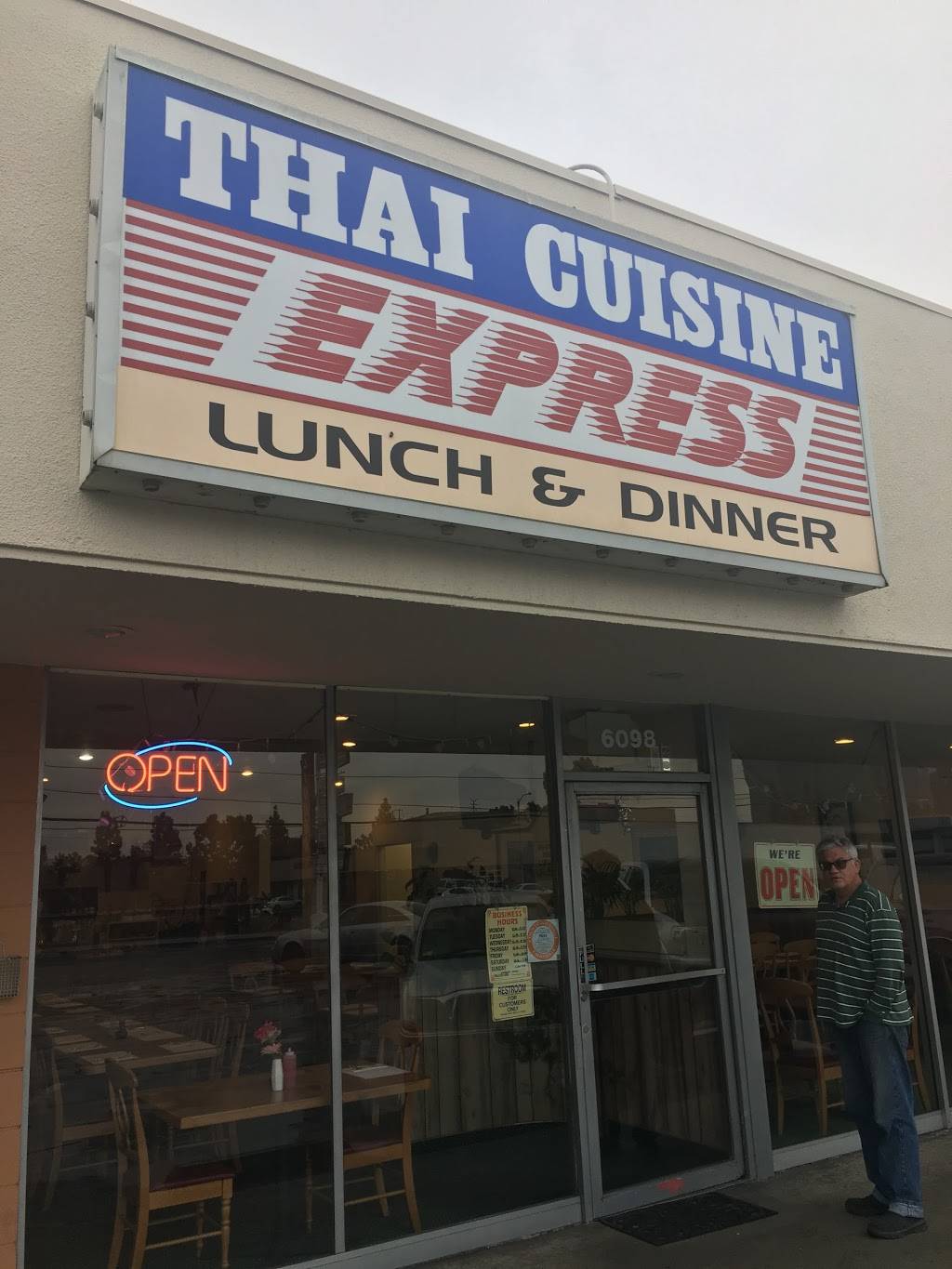 Thai Cuisine Express | restaurant | 6098 Orangethorpe Ave, Buena Park, CA 90620, USA | 7145221323 OR +1 714-522-1323