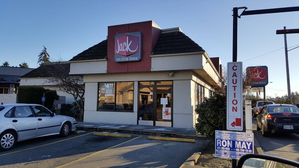 Jack in the Box | restaurant | 4717 Evergreen Way, Everett, WA 98203, USA | 4253390866 OR +1 425-339-0866