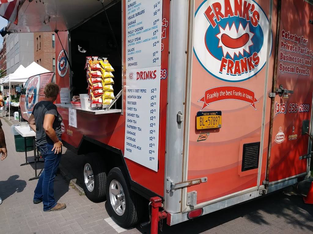 Franks Franks Mobile Hotdog Stand | restaurant | Clinton square, Syracuse, NY 13261, USA | 3156562086 OR +1 315-656-2086