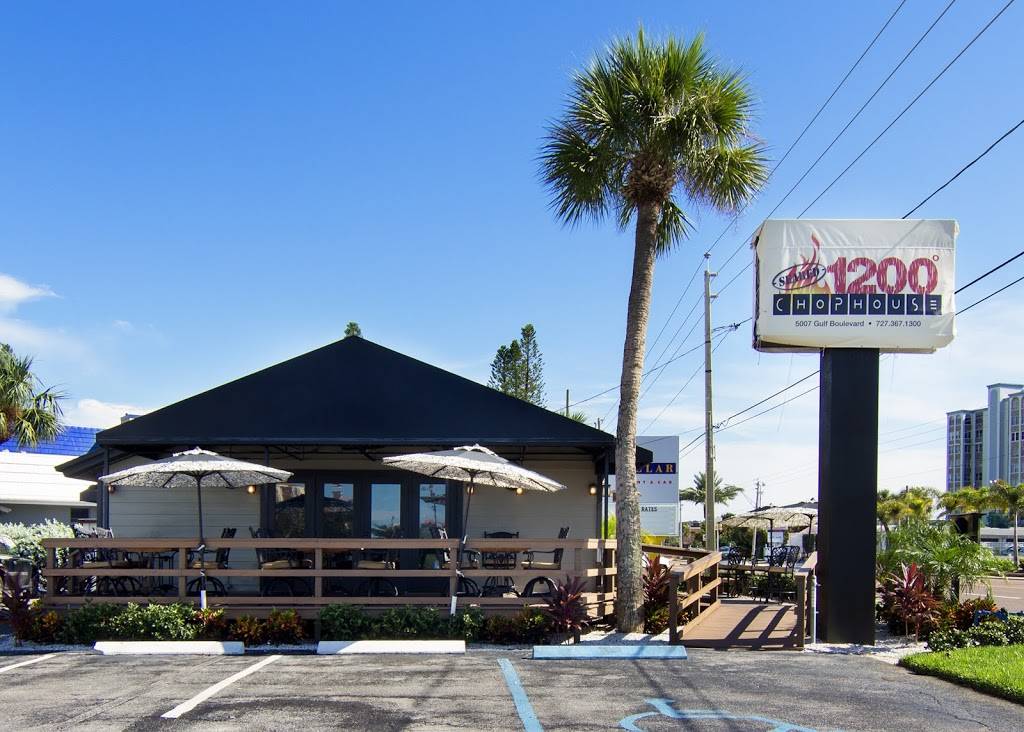 Seared 1200 Chophouse | restaurant | 5007 Gulf Blvd, St Pete Beach, FL 33706, USA | 7273671300 OR +1 727-367-1300