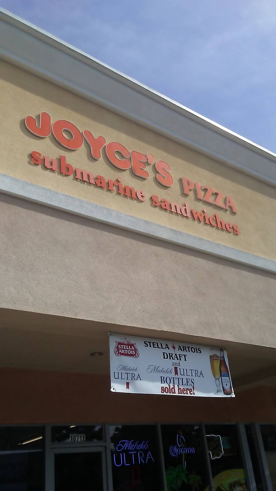 Joyces Pizza & Submarine Sandwiches | meal delivery | 10712 Jefferson Blvd, Culver City, CA 90230, USA | 3102040206 OR +1 310-204-0206
