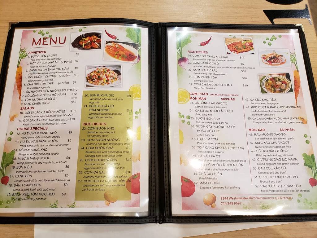 Phuong Phuong Quan | restaurant | 8544 Westminster Blvd, Westminster, CA 92683, USA | 7142489697 OR +1 714-248-9697