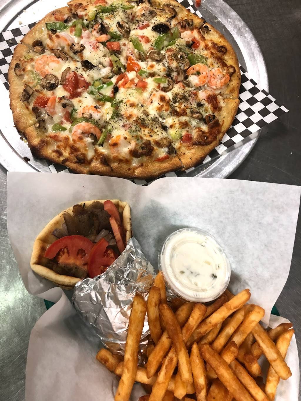 Manhattan pizza | restaurant | 8550 W Charleston Blvd #105, Las Vegas, NV 89117, USA | 7022330490 OR +1 702-233-0490