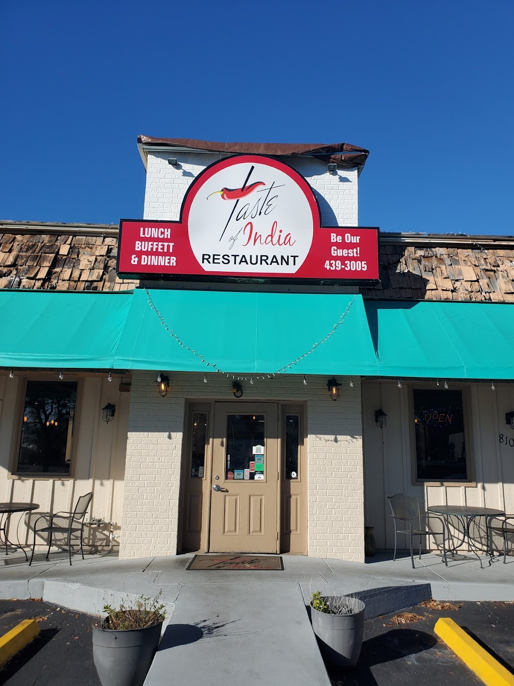 Taste of India | restaurant | 810 E Gregory St, Pensacola, FL 32502, USA | 8504393005 OR +1 850-439-3005