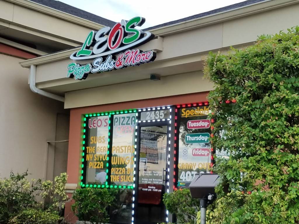 Leos Pizza Subs & More | restaurant | 2435 Pleasant Hill Rd, Kissimmee, FL 34746, USA | 4078460989 OR +1 407-846-0989